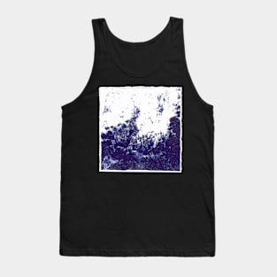 Citywave through Window in Navy with White foam Tank Top